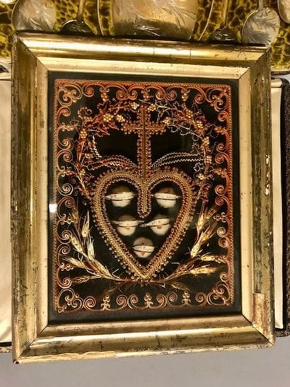 Framed PAPEROLE.
21 x 16.5 cm