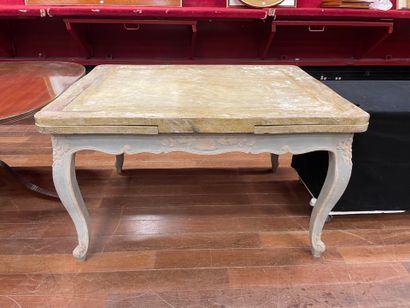 DINING TABLE, SIX CHAIRS and a BUFFET in...