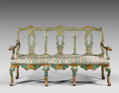 A Pair of armchairs and a three-seat sofa...