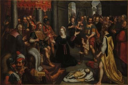 Atelier de Martin de VOS (Flandres vers 1620-30)...