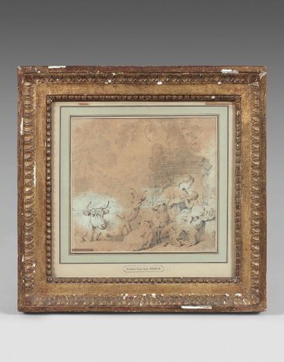Attribué à Simon van der DOES (1653-1717)
