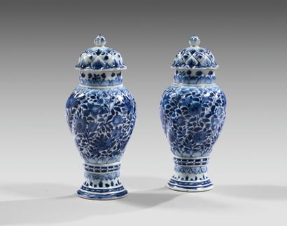 CHINE - Epoque KANGXI (1662-1722)
Paire de...