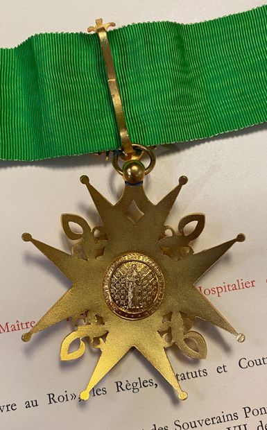 Ordre de Saint-Lazare, croix de commandeur...