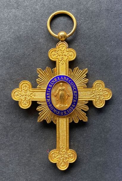 Rodez et Vabres, croix de chanoine de la...