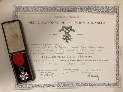 Légion d'honneur - IIIe République, souvenirs...