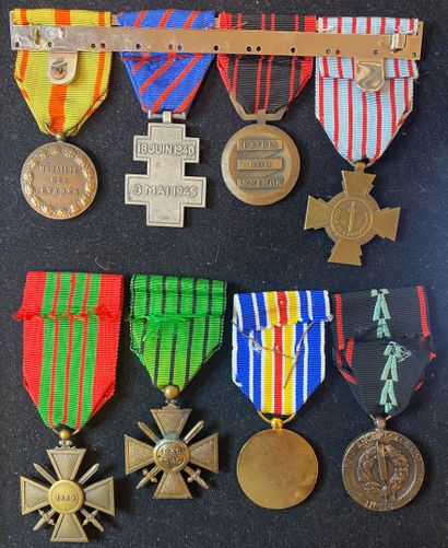Second World War - Lot of eight decorations...