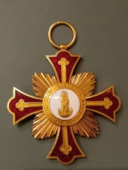 Carcassonne, croix de chanoine de la cathédrale,...
