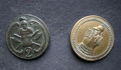 Army and miscellaneous - Lot of buttons from...