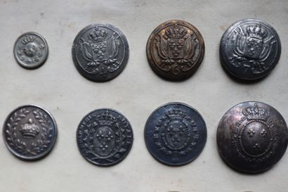 Garde royale et divers - Lot of Restoration...