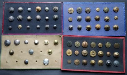 Army and miscellaneous - Lot of buttons from...
