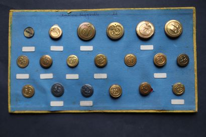 Infantry - Lot of troop and officer buttons...