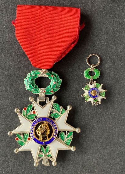 Légion d'honneur - Ve République, deux étoiles...