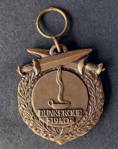 World War II - Dunkirk Commemorative Medal,...
