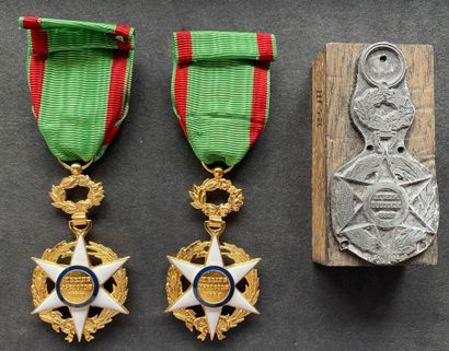 Ordre du Mérite agricole, created in 1883,...