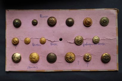 Various foreign countries - Lot of buttons...