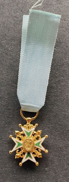 Ordre du Saint-Esprit - Knight's cross, miniature...