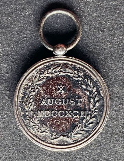 Suisse - Médaille d'honneur du 10 août 1792,...