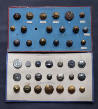 Army and miscellaneous - Lot of buttons from...
