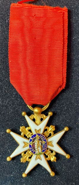 Order of Saint-Louis, Restoration, slightly...