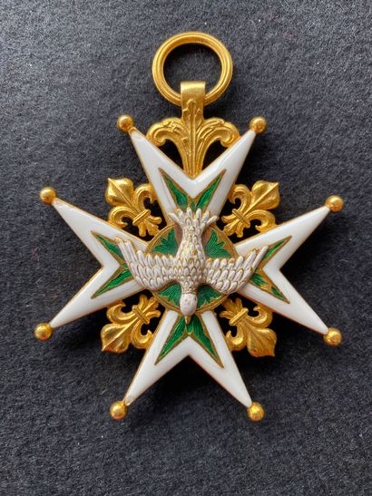 Ordre du Saint-Esprit - Ecclesiastical eight-pointed...