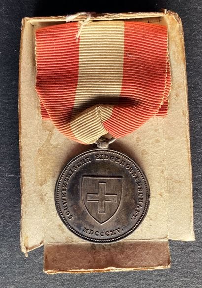 Suisse - Médaille de la Fidélité Helvétique...