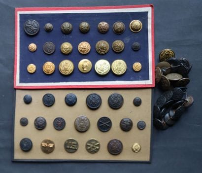 United States of America, USA - Lot of buttons...