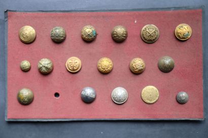 Various foreign countries - Lot of buttons...