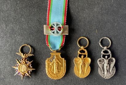 Ministerial orders, set of four miniatures:...