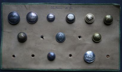Army and miscellaneous - Lot of buttons from...