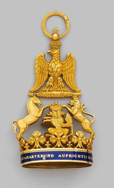 Westphalie - Ordre de la Couronne de Westphalie,...