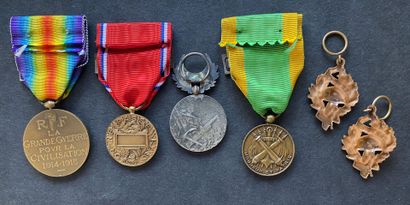 First World War - Lot of six: an interallied...