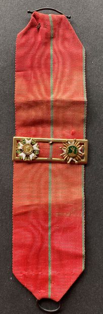 Barrette de gala d'un dignitaire de l'Empire,...