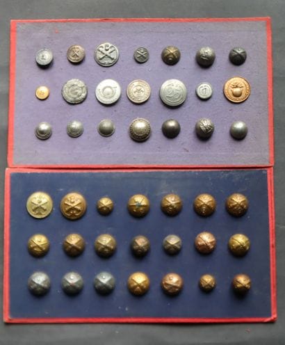 Artillery and miscellaneous - Lot of buttons...