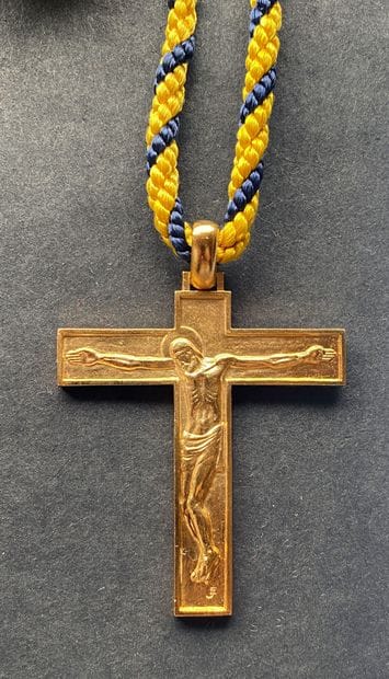 Croix d'aumônier militaire, projet (?), en...