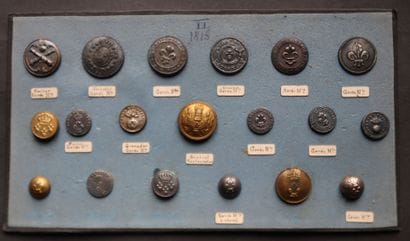Garde nationale et divers - Lot of Restoration...