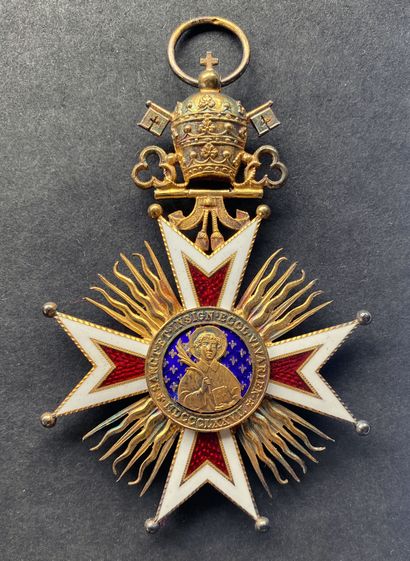 Viviers, croix de chanoine de la cathédrale,...