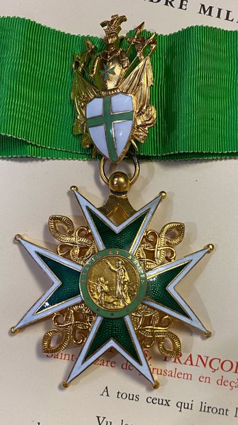 Ordre de Saint-Lazare, croix de commandeur...