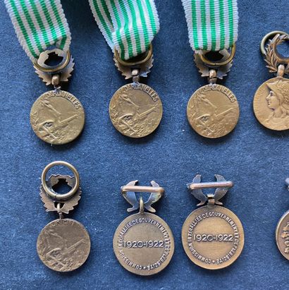 First World War - Lot of fifteen miniatures:...