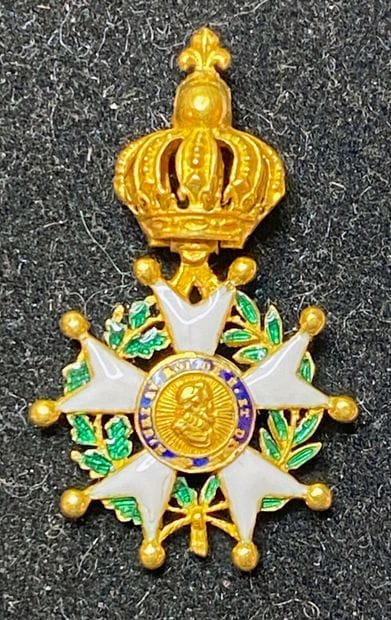 Légion d'honneur - Restauration, étoile d'officier...