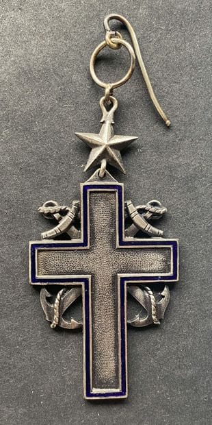 Croix d'Aumonier de la Marine, modèle 1891,...
