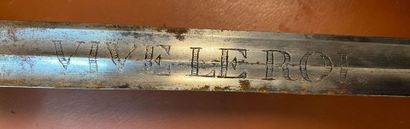 Sabre de récompense «donné par le Roi»modèle...