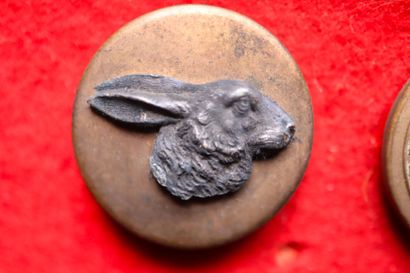 Vénerie et chasse - Lot of late 19th century...