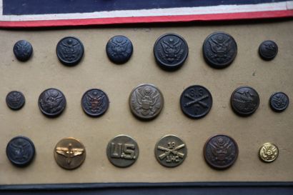 United States of America, USA - Lot of buttons...