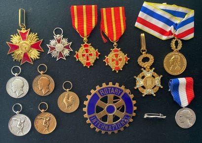 Ordres et décorations non officielles civiles,...