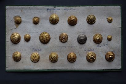 Various foreign countries - Lot of buttons...