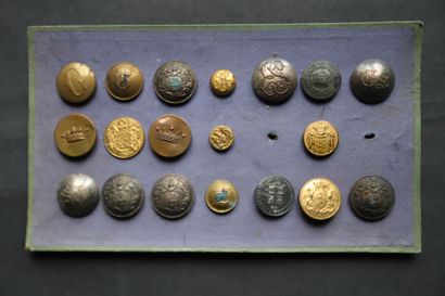 Liveries, coats of arms, monograms and miscellaneous...