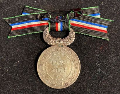 France, 1870-1871, medal of the 5th Bataillon...