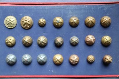 Artillery and miscellaneous - Lot of buttons...