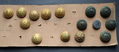 Varia - Lot of buttons from various periods...