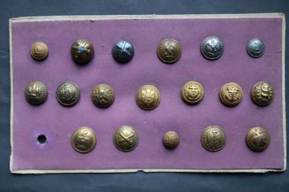 Varia - Lot of buttons from various periods...